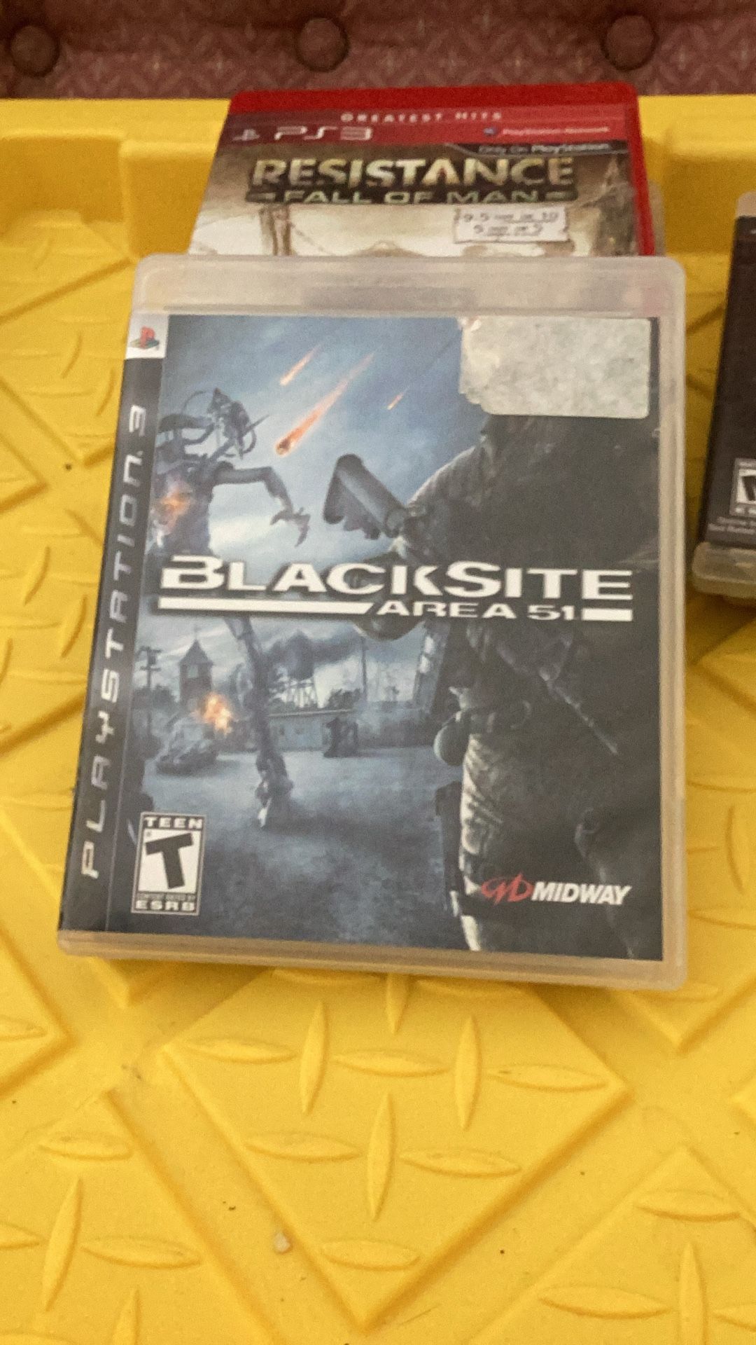 Ps3 Black site Area 51 Game