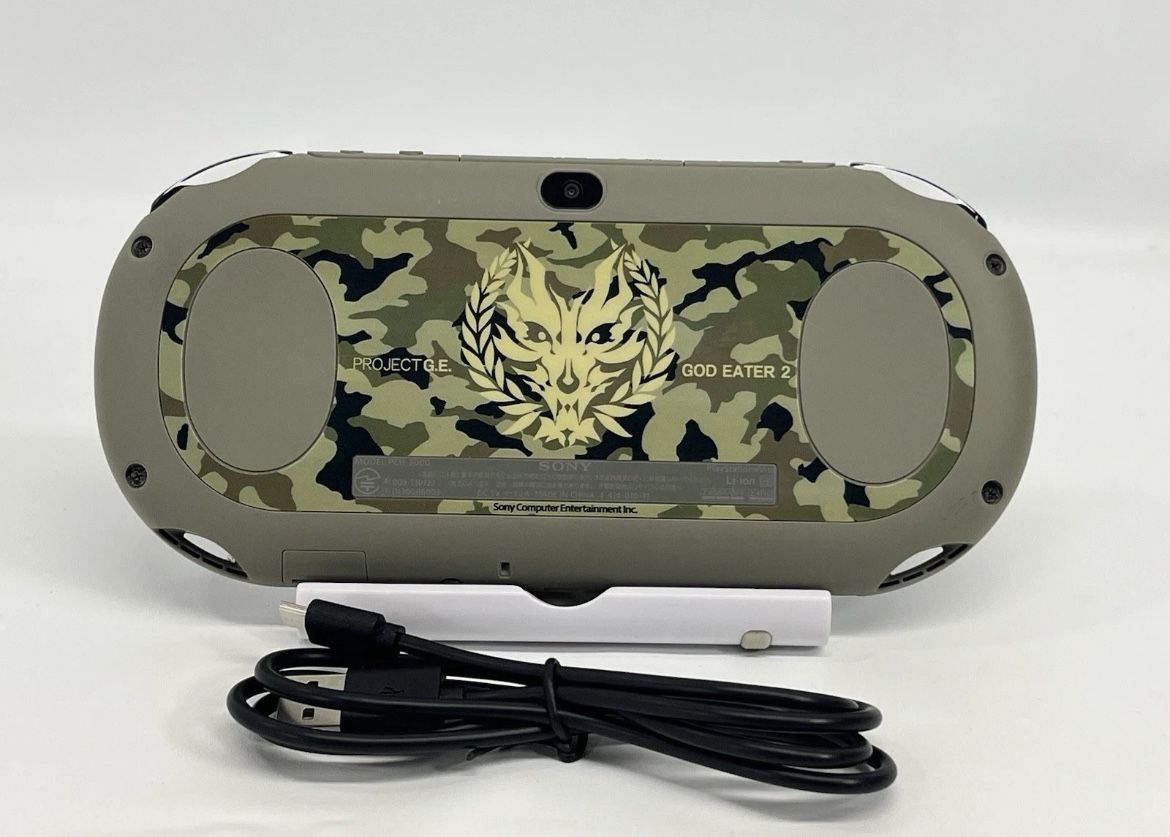 PS Vita PCH-2000 God Eater 2 Sony Playstation Console W/ Charging Cable