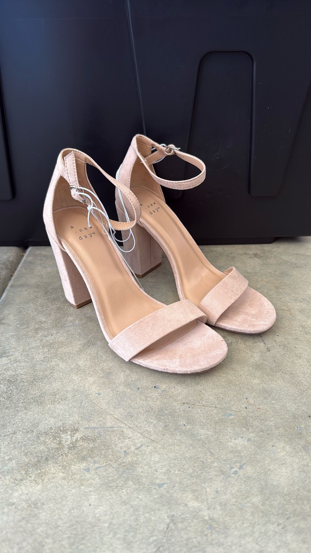 A New Day Suede Pink Heel
