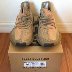 Brand New Adidas Yeezy 350 V2 Sand Taupe Size 9.5 Men’s 
