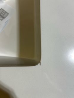 Marble bathroom counter and sink - 60in