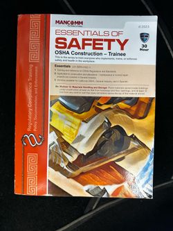 OSHA 30 book
