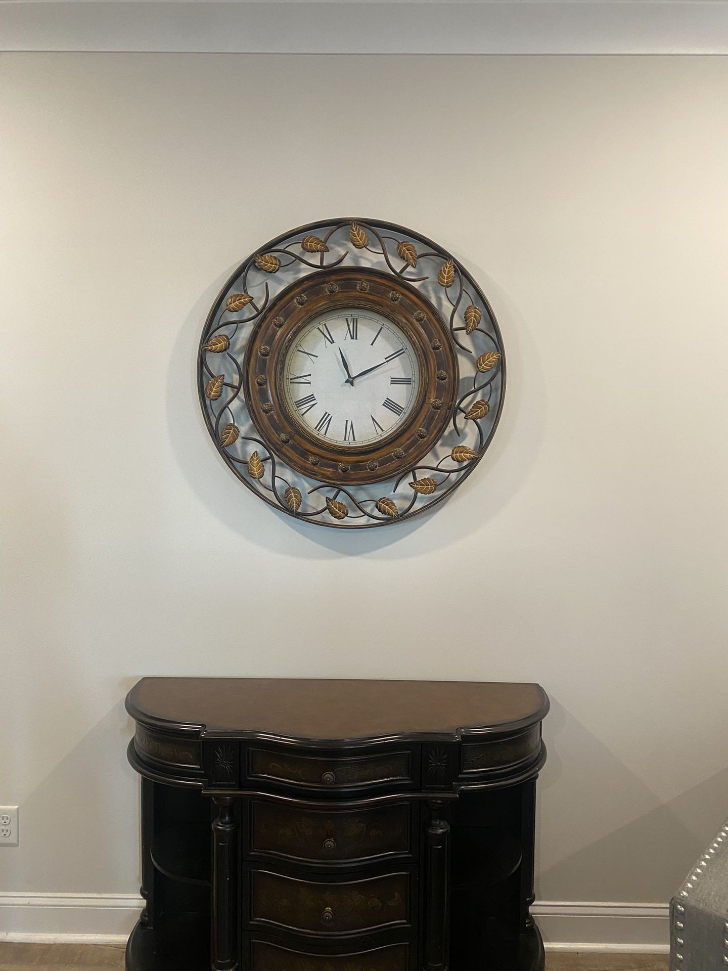 Decorative Large Metal Wall Clock