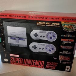 Super Mario Nintendo Classic $125