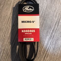 Gates Micro-V Belt (K040465 / 4PK1181) – BRAND NEW