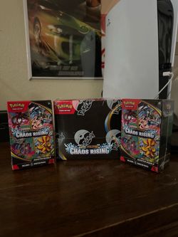 Chaos rising Pokemon cards TCG