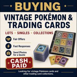 Buying old Pokemon cards