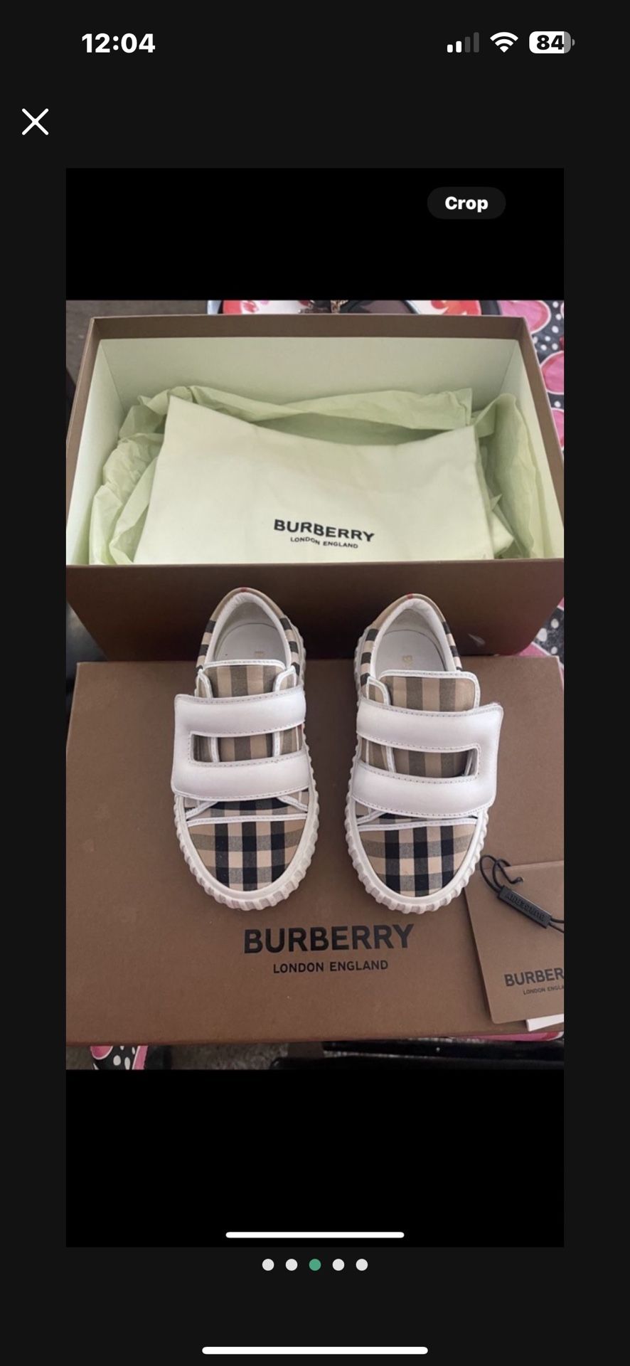 Burberry 7C Original Shoes For Unisex With Box And Bag