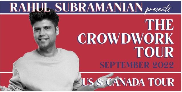 Tickets to Rahul Subramanium Seattle Crocodile Show