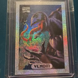 1994 Marvel Silver Holofoil Venom trading card