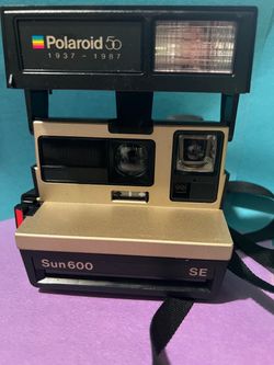 Polaroid Sun 600 SE 50th Anniversary Edition instant film camera