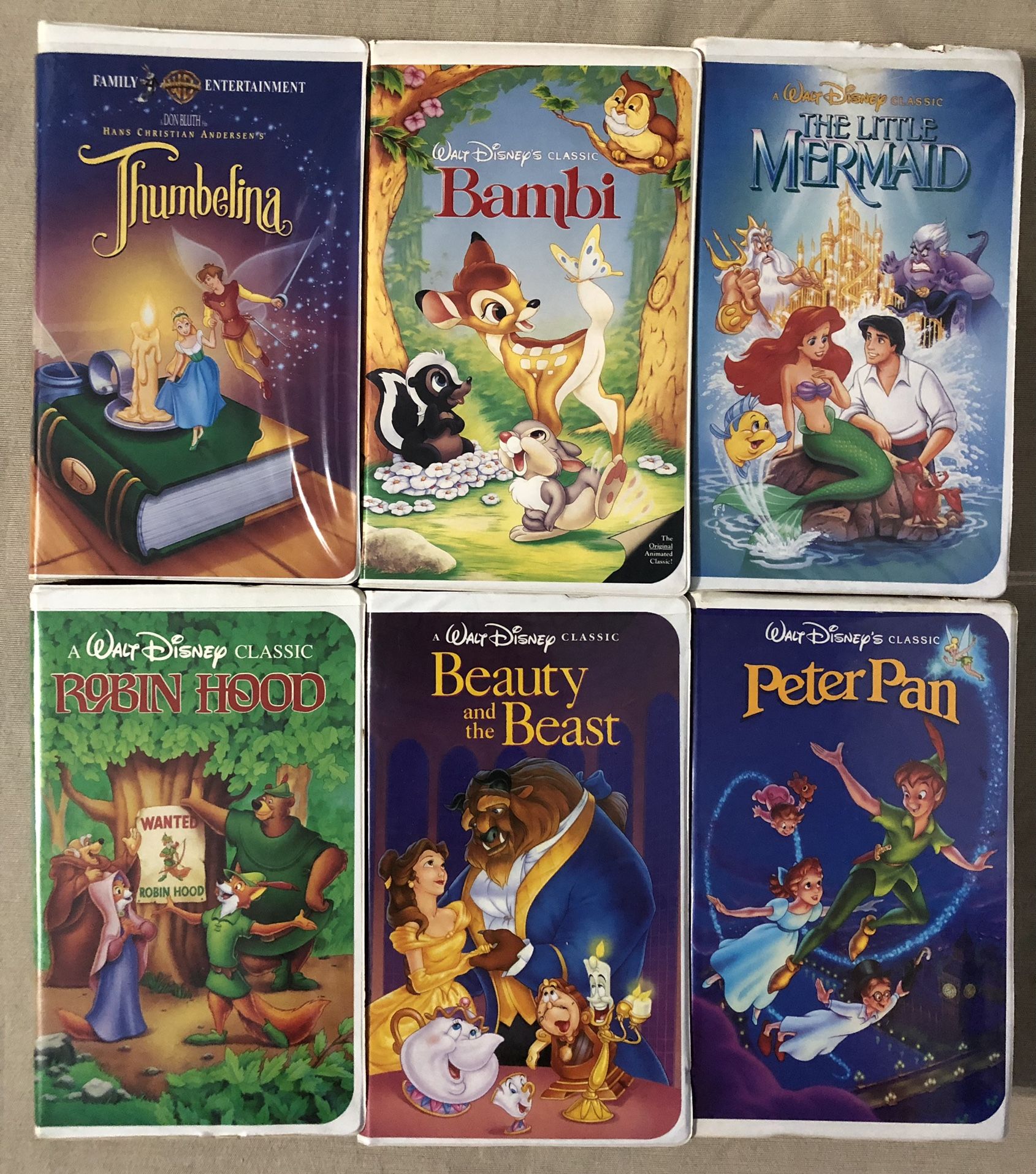 Disney VHS Movies and other Movies (all for $20)