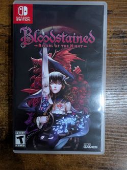Nintendo switch Bloodstained