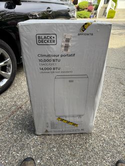 Black + Decker 14,000 BTU portable A/C - unopened