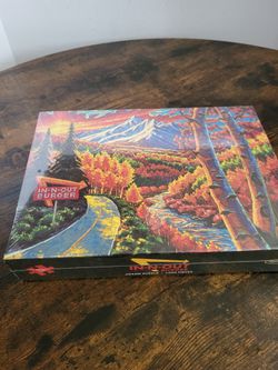 In-N-Out Burger Jigsaw Puzzle 1000-piece Sealed 
