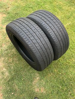 235/60R18 Continental Tire pair (Only 2)