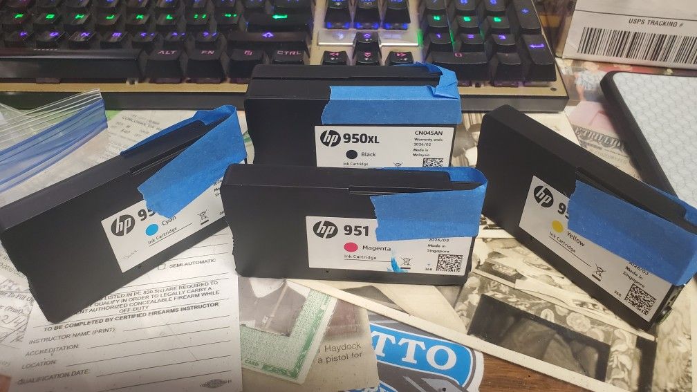 HP ink cartridges