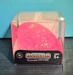 MORPH-O Squashers Glitter Color Pink Football