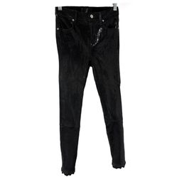 RtA Prince Metallic Leather Pants 
