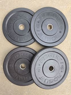 Rogue US-Mil Spec Bumper Plates 25s and 45s
