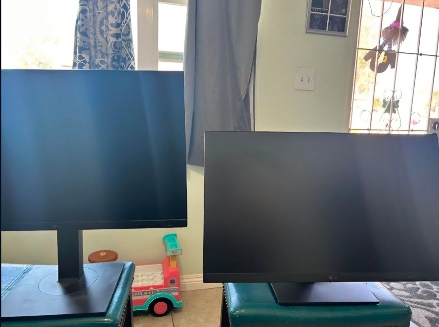 2- LG Monitors