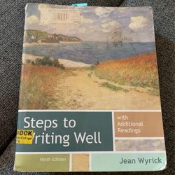 Step To Writing Well 9 Edition