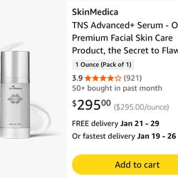 SkinMedica TNS Advanced+ Serum - Our Premium Facial Skin Care Product, the Secret to Flawless Skin