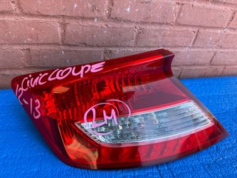 2012 2013 Honda Civic Tail light LH