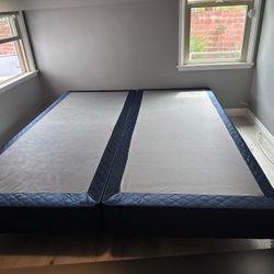 Cal king size box spring