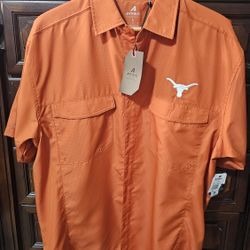 NEW Texas Longhorns Antigua Shirt