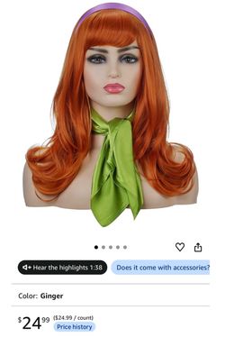 NEW! Daphne Wig and accessories