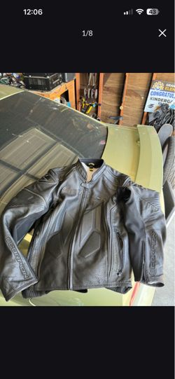 Scorpion Exo Clutch Leather Motorcycle Jacket
