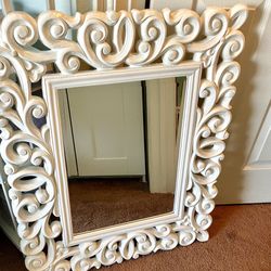 Vintage Ornate Wall Mirror