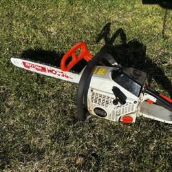 Cs 5000 Echo Chainsaw Chain Saw 20” Runs Cuts Excellent 