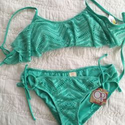 Ocean Pacific Bikini 3 piece set Medium