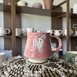 Handmade ceramic cup