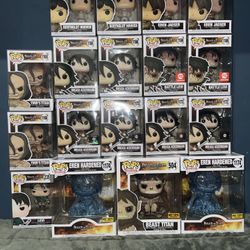 Attack On Titan Funko Pops