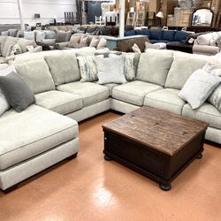 New Large Sectional — (1) AVAILABLE NOW 