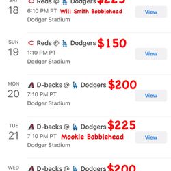 Dodger Tickets