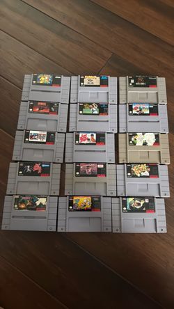 SNES Super Nintendo Games
