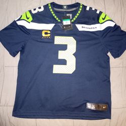 Russell Wilson Captain Jersey