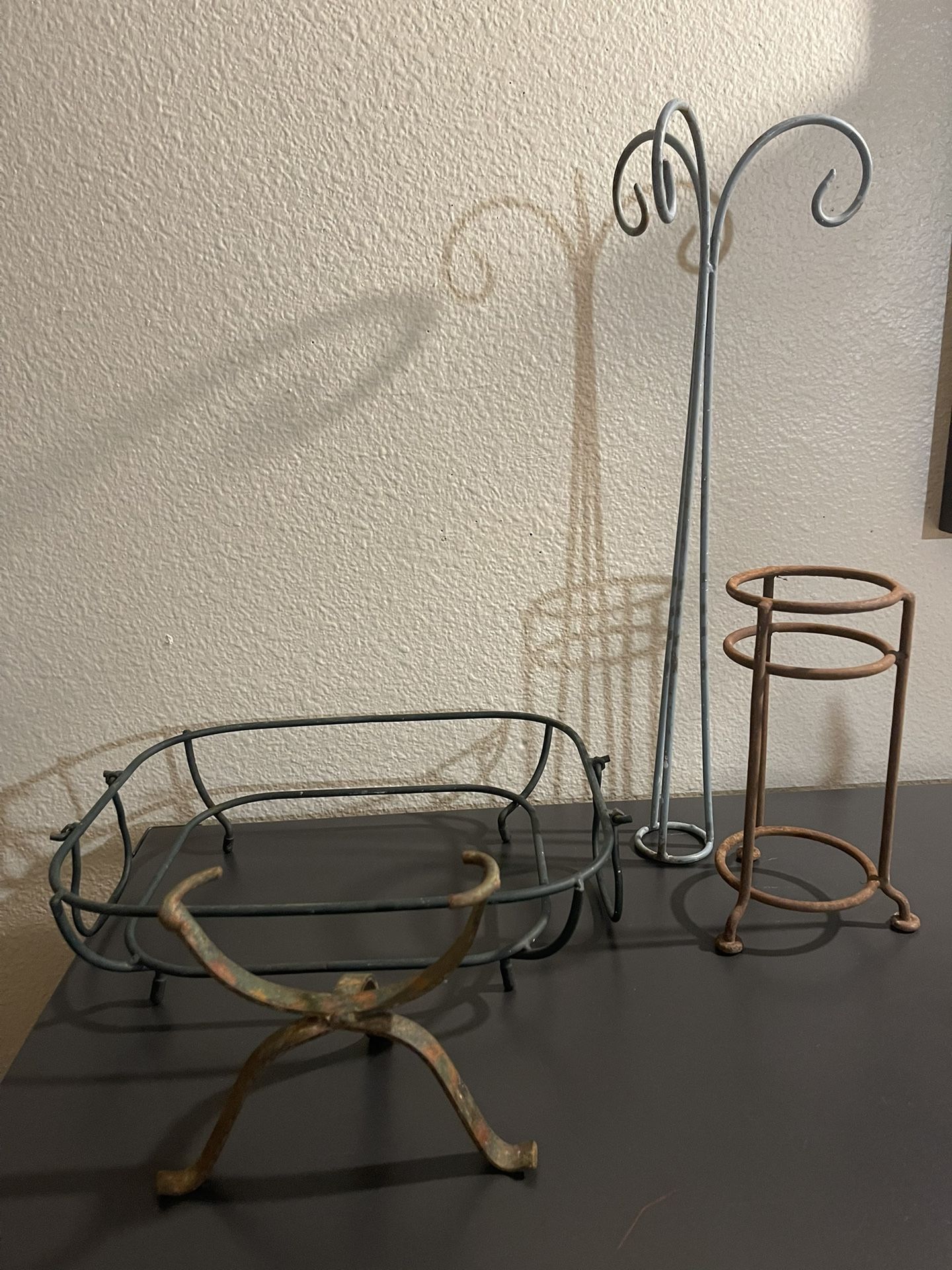 Bundle Of 4 Various Shape Stands