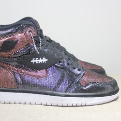 Nike Air Jordan 1 High OG Fearless Metallic CU6690-006 Wmn 5.5 Rose Copper Cute