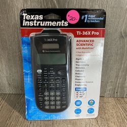 TEXAS INSTRUMENTS TI-36X PRO ADVANCED SCIENTIFIC CALCULATOR