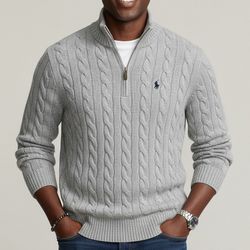 Original New  Polo Ralp Lauren Quarter Zip  Sweaters
