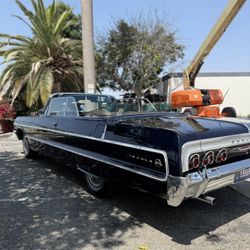 1964 Chevy Impala Convertible Original Owner 