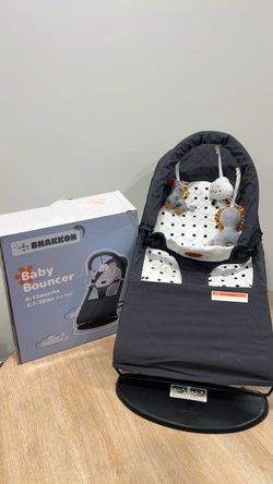 Bnakkon Baby Bouncer with Toy Bar