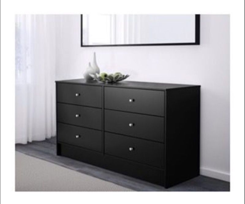 Brand new in box IKEA DYFJORD 6-drawer chest dresser closet