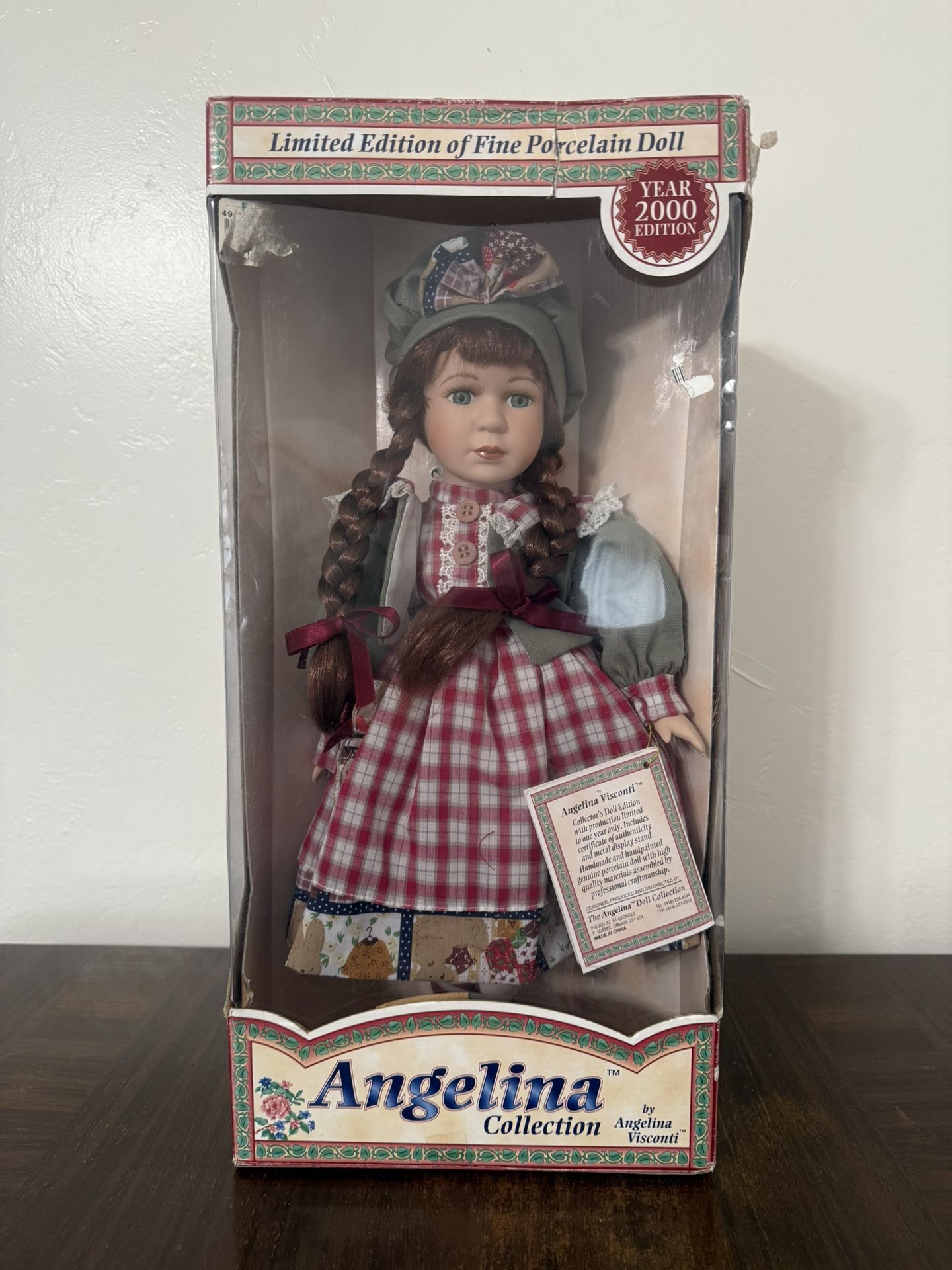 Porcelain Angelina Doll