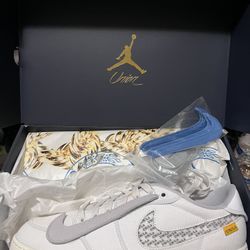 Jordan 1’s / Union / Size 13m / White 